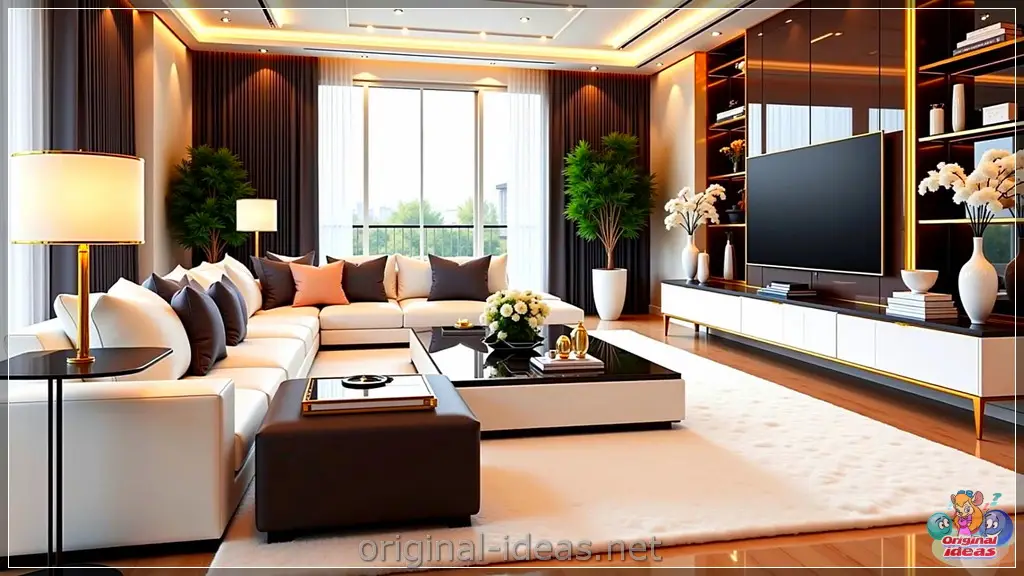 Serene Luxury: Inside a Modern Living Room Masterpiece