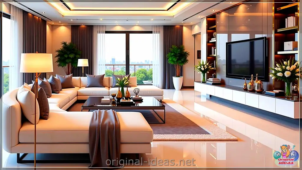 Serene Luxury: Inside a Modern Living Room Masterpiece