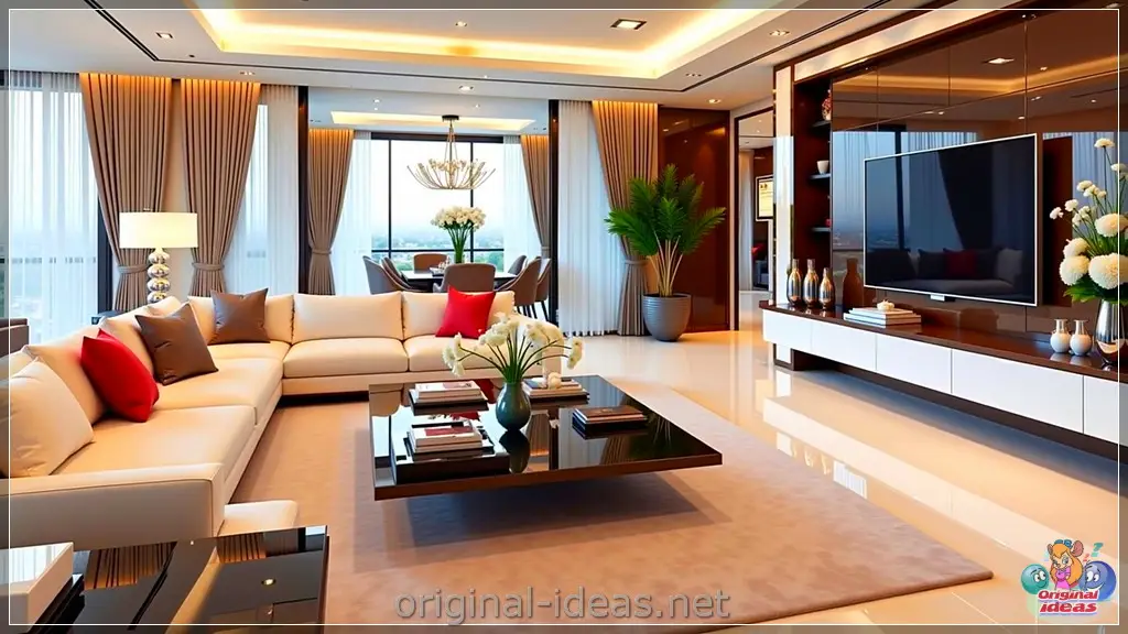 Serene Luxury: Inside a Modern Living Room Masterpiece