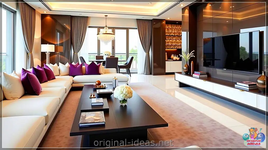 Serene Luxury: Inside a Modern Living Room Masterpiece