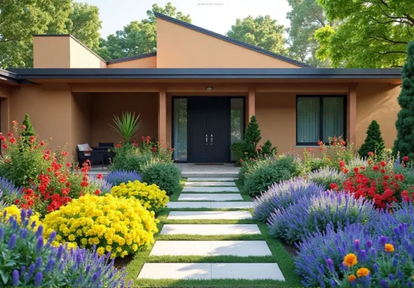 The Art of Color in Landscaping: Choosing the Right Palette for Your Home