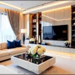 Warm Minimalist Living Room Tour | Cozy Beige & Natural Light Vibes