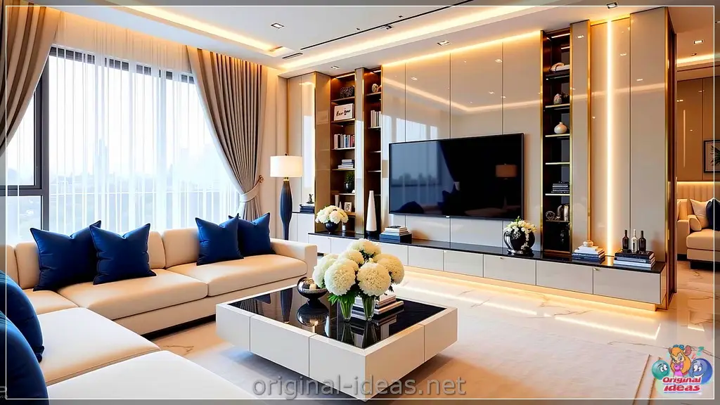 Warm Minimalist Living Room Tour | Cozy Beige & Natural Light Vibes