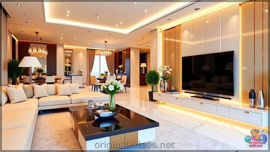 Warm Minimalist Living Room Tour | Cozy Beige & Natural Light Vibes