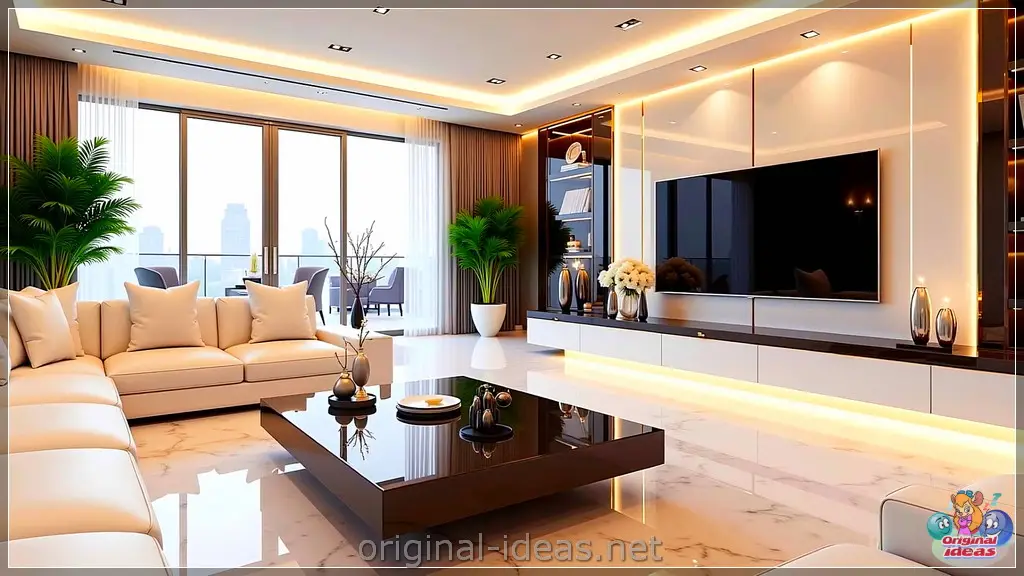 Warm Minimalist Living Room Tour | Cozy Beige & Natural Light Vibes