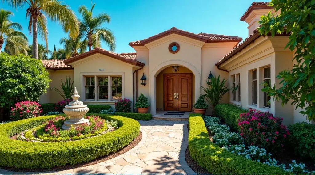 Mediterranean Villa Oasis: A Serene Blend of Nature & Design