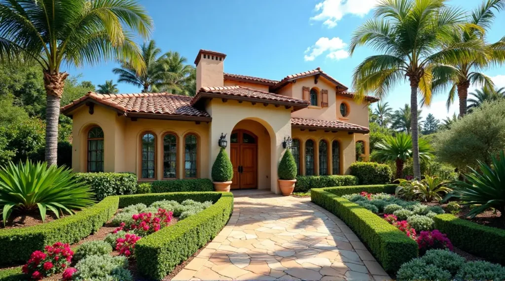 Mediterranean Villa Oasis: A Serene Blend of Nature & Design