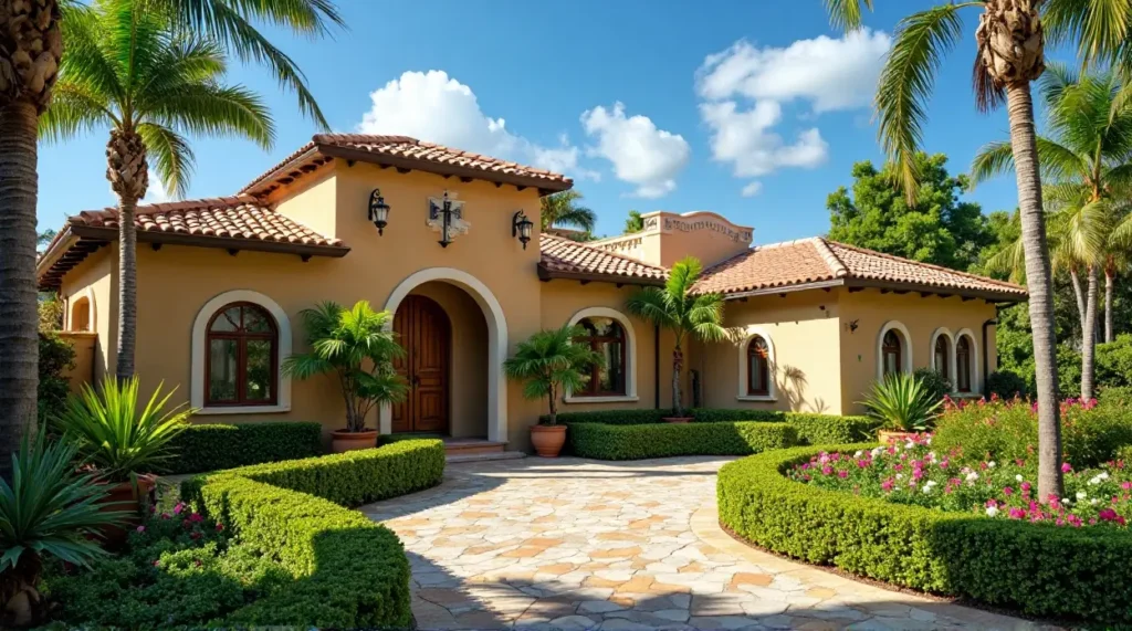 Mediterranean Villa Oasis: A Serene Blend of Nature & Design