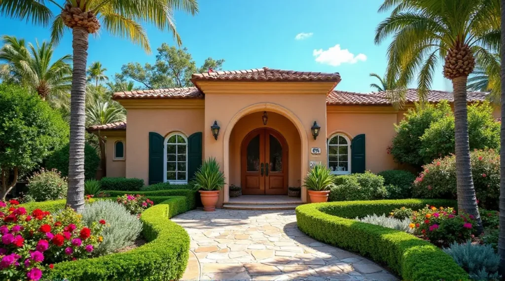 Mediterranean Villa Oasis: A Serene Blend of Nature & Design