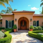 Mediterranean Villa Oasis: A Serene Blend of Nature & Design