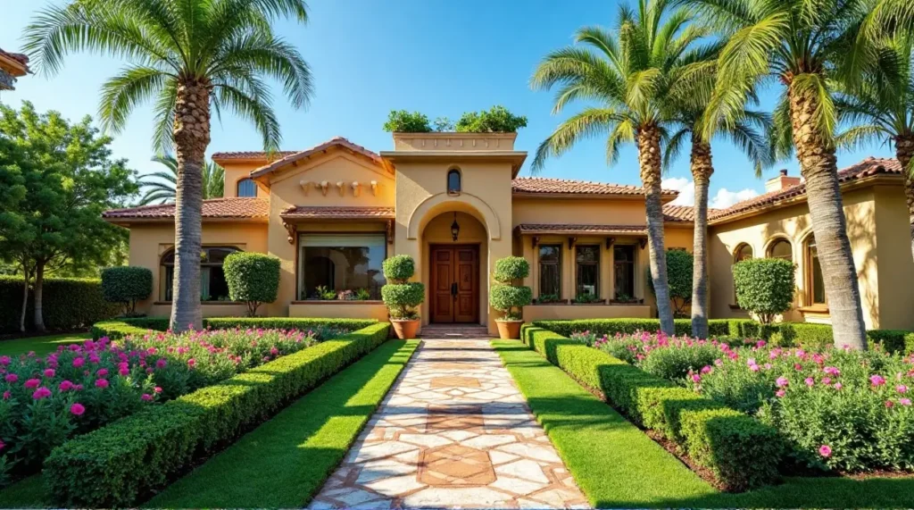 Mediterranean Villa Oasis: A Serene Blend of Nature & Design