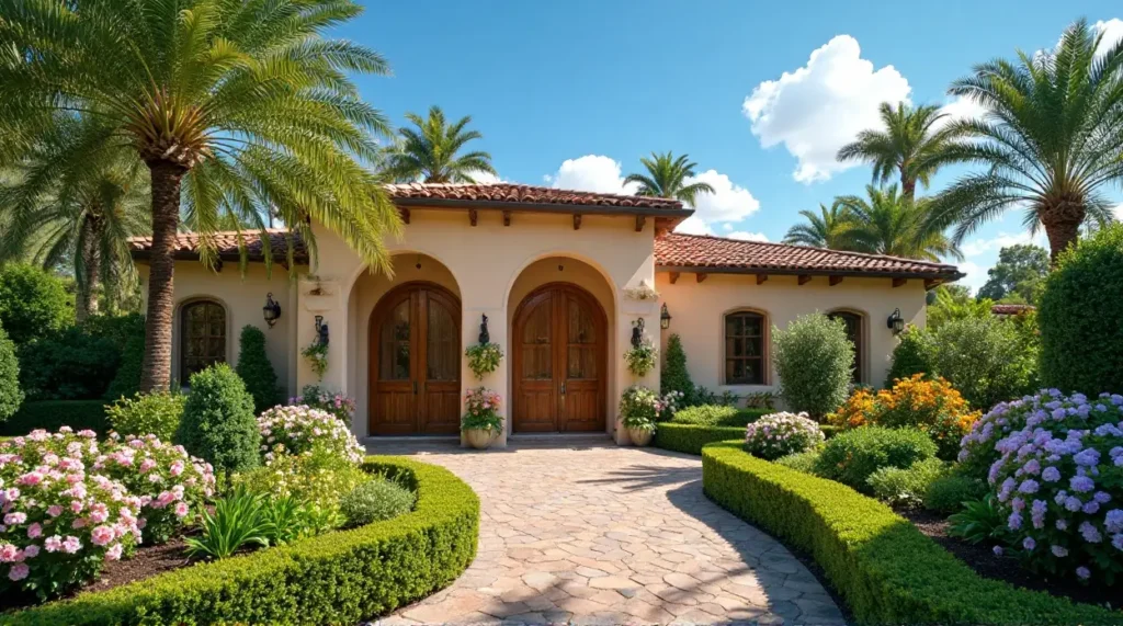 Mediterranean Villa Oasis: A Serene Blend of Nature & Design