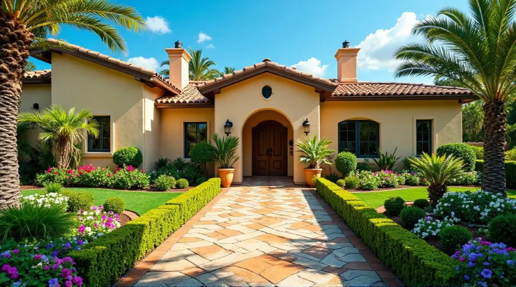 Mediterranean Villa Oasis: A Serene Blend of Nature & Design