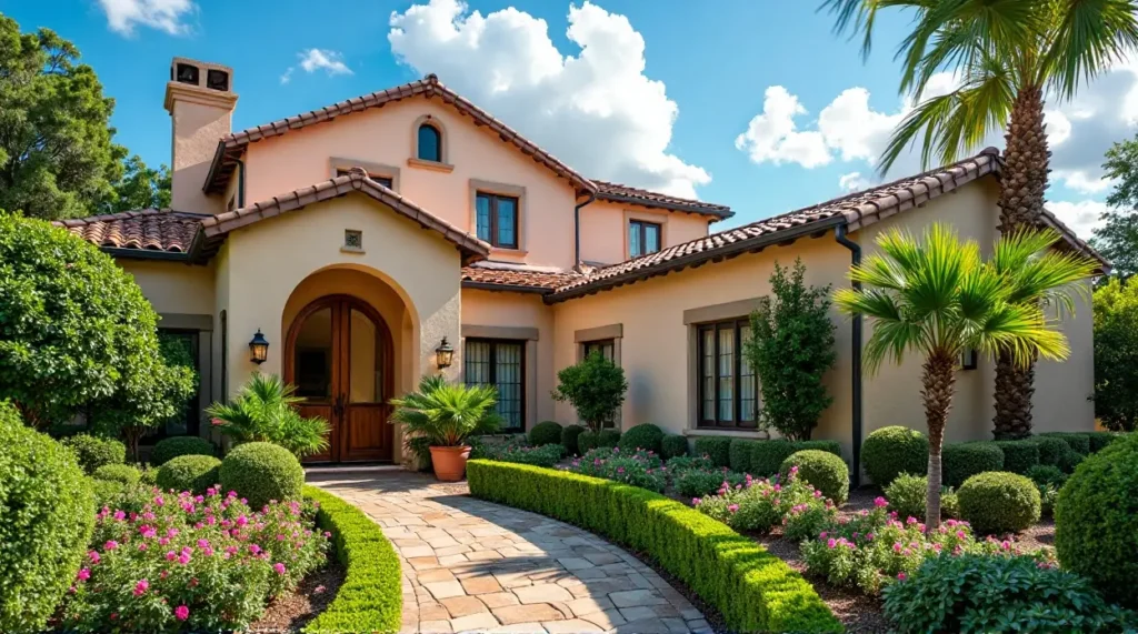 Mediterranean Villa Oasis: A Serene Blend of Nature & Design