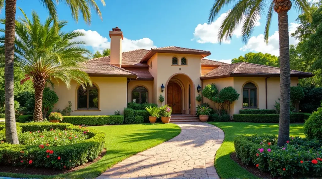 Mediterranean Villa Oasis: A Serene Blend of Nature & Design