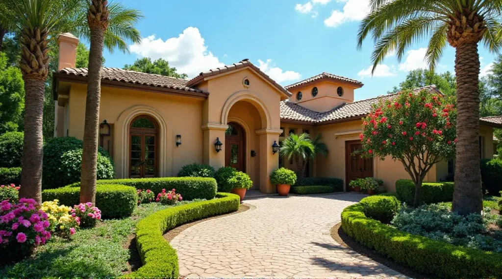 Mediterranean Villa Oasis: A Serene Blend of Nature & Design