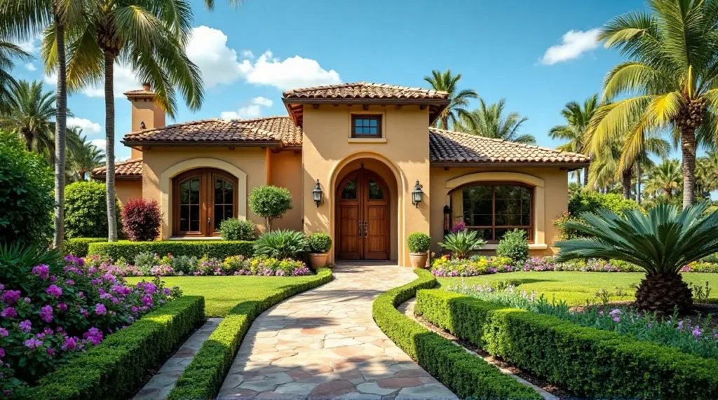 Mediterranean Villa Oasis: A Serene Blend of Nature & Design