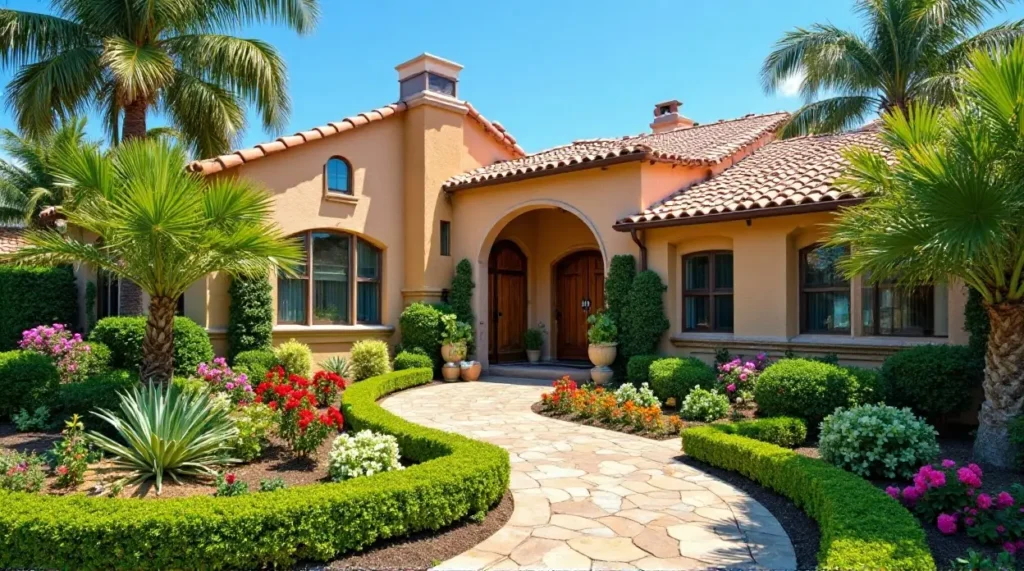 Mediterranean Villa Oasis: A Serene Blend of Nature & Design