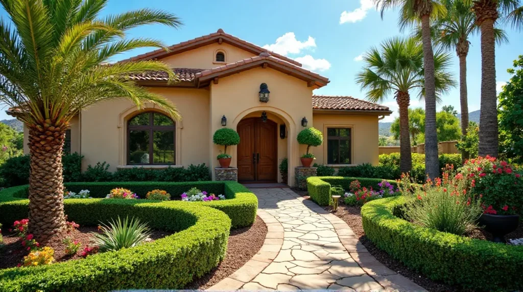 Mediterranean Villa Oasis: A Serene Blend of Nature & Design