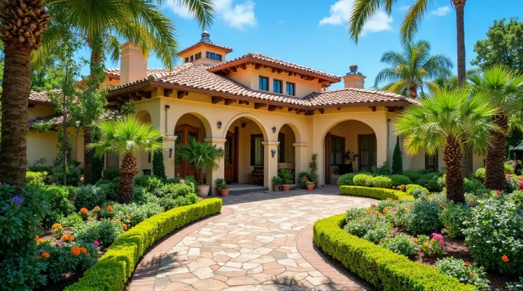 Mediterranean Villa Oasis: A Serene Blend of Nature & Design