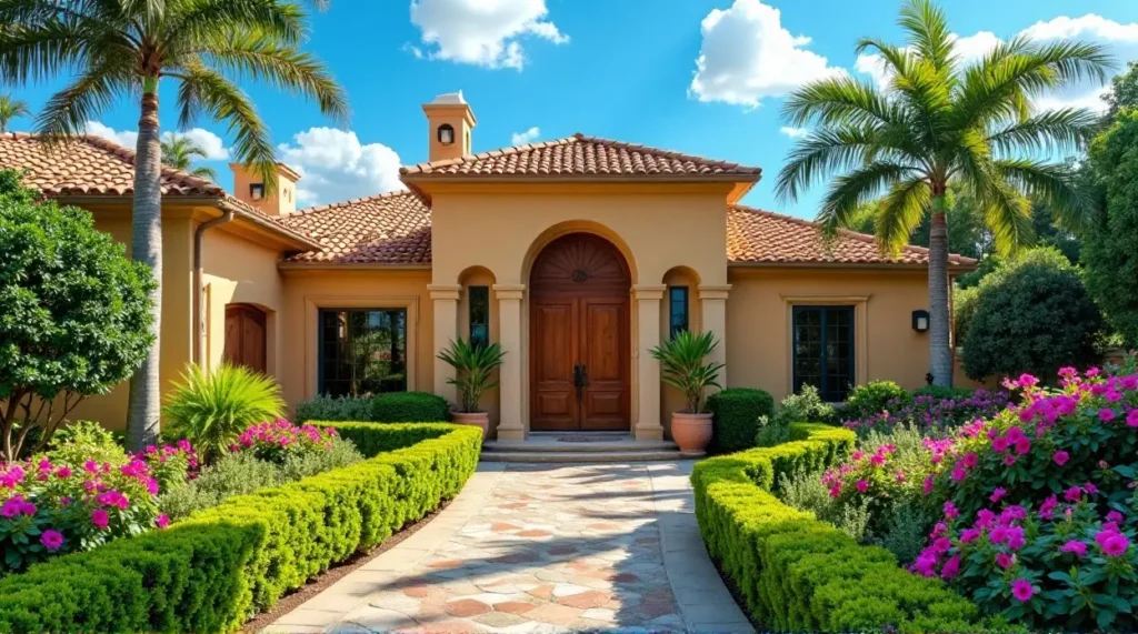 Mediterranean Villa Oasis: A Serene Blend of Nature & Design