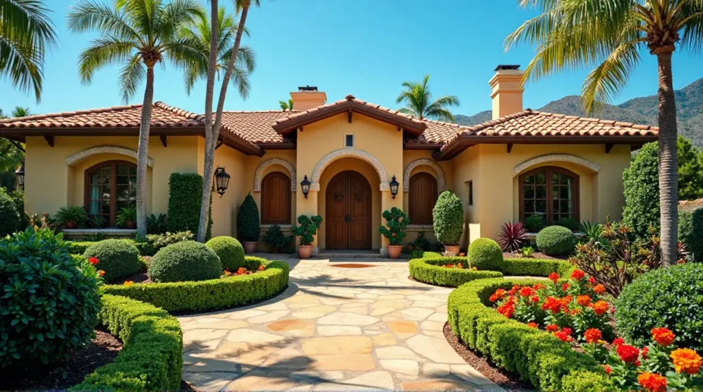 Mediterranean Villa Oasis: A Serene Blend of Nature & Design