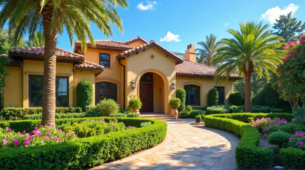 Mediterranean Villa Oasis: A Serene Blend of Nature & Design