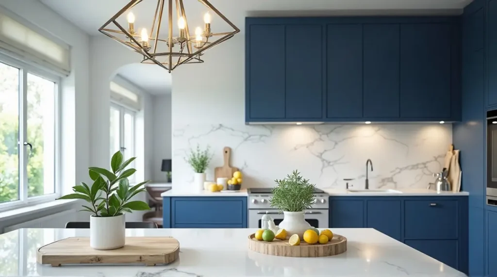 Jaw-Dropping Blue Kitchen Designs: Paints & Cabinets Uncovered