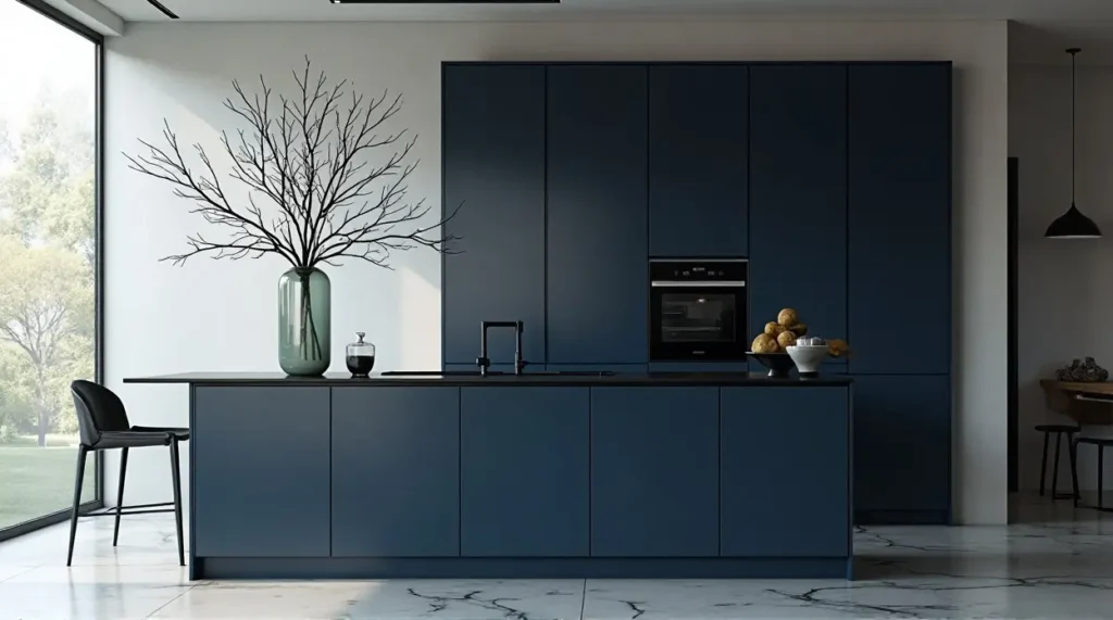 Jaw-Dropping Blue Kitchen Designs: Paints & Cabinets Uncovered