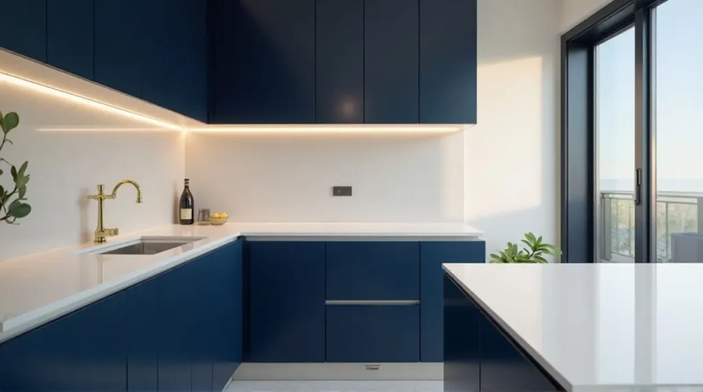Jaw-Dropping Blue Kitchen Designs: Paints & Cabinets Uncovered