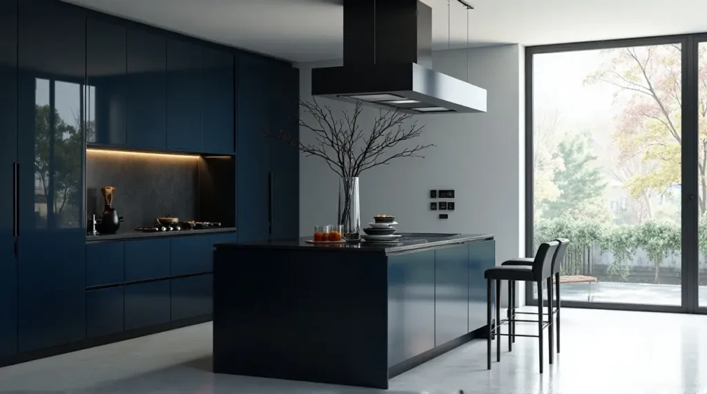 Jaw-Dropping Blue Kitchen Designs: Paints & Cabinets Uncovered