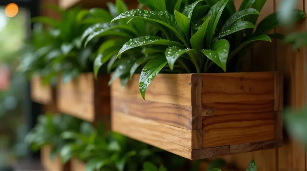 The Soul of the Design: Why Wooden Planters? - Focus on Material and Warmth