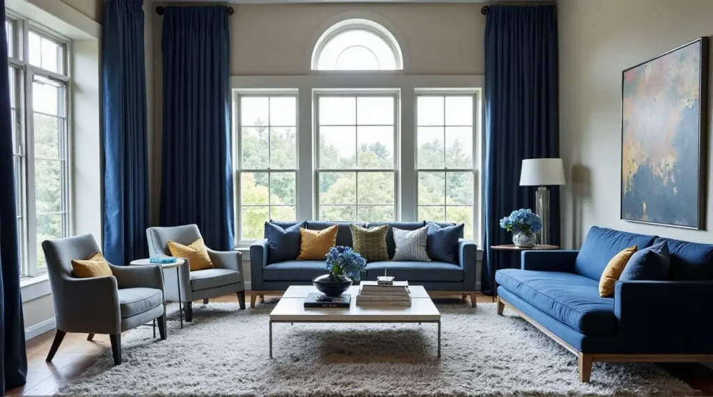 50 Blue Living Rooms Magic: Stunning Designs & Inspiring Photo Ideas