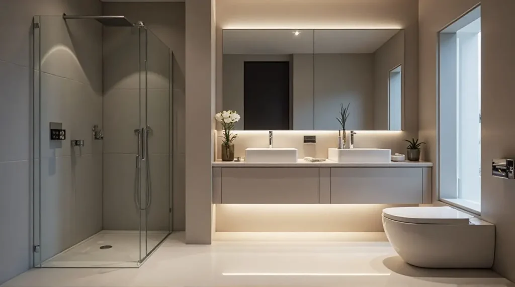 Upgrade Your Bathroom: 5 Fun Modern Design Ideas Transform Space!- Smart Tech for Comfort