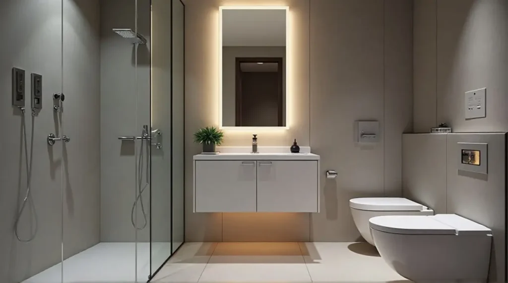 Upgrade Your Bathroom: 5 Fun Modern Design Ideas Transform Space!- Smart Tech for Comfort