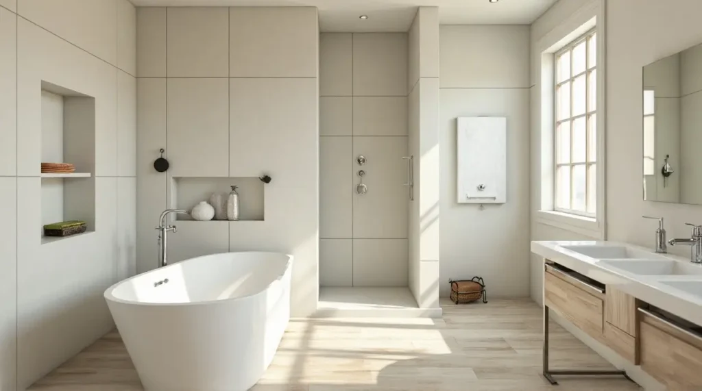Upgrade Your Bathroom: 5 Fun Modern Design Ideas Transform Space! - Create a Spa-Like Feel with Materials & Fixtures
