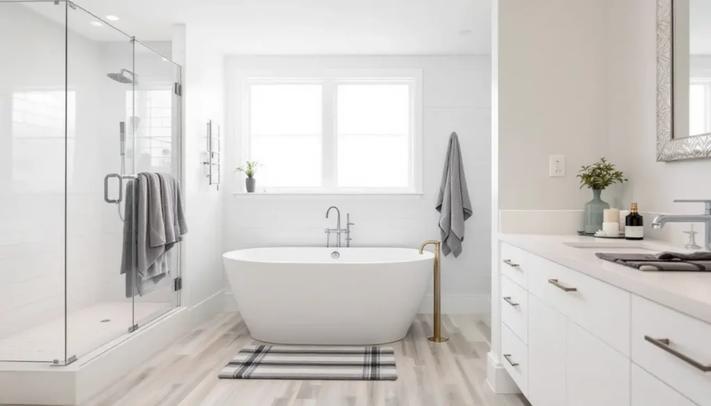 Upgrade Your Bathroom: 5 Fun Modern Design Ideas Transform Space! - Create a Spa-Like Feel with Materials & Fixtures