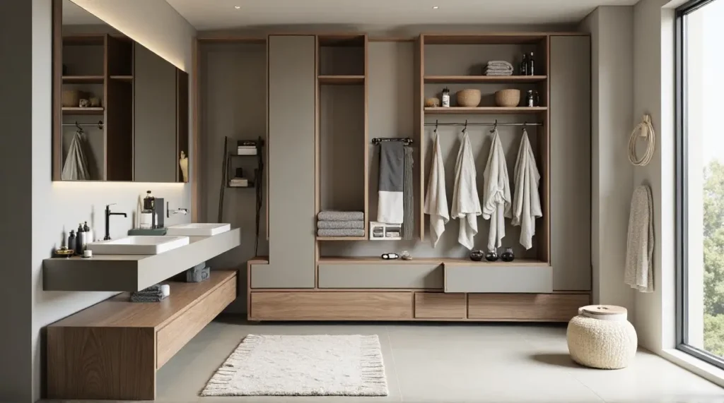 Upgrade Your Bathroom: 5 Fun Modern Design Ideas Transform Space! - Clever Storage & Multifal Fixtures