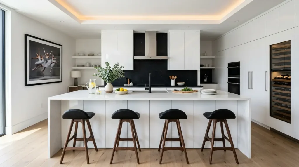 Совершенство в дизайне интерьеров 2026: Искусство роскоши в открытой планировке (советы, идеи, фотографии)