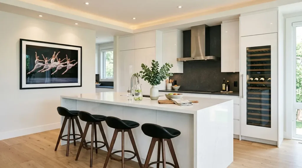 Совершенство в дизайне интерьеров 2026: Искусство роскоши в открытой планировке (советы, идеи, фотографии)