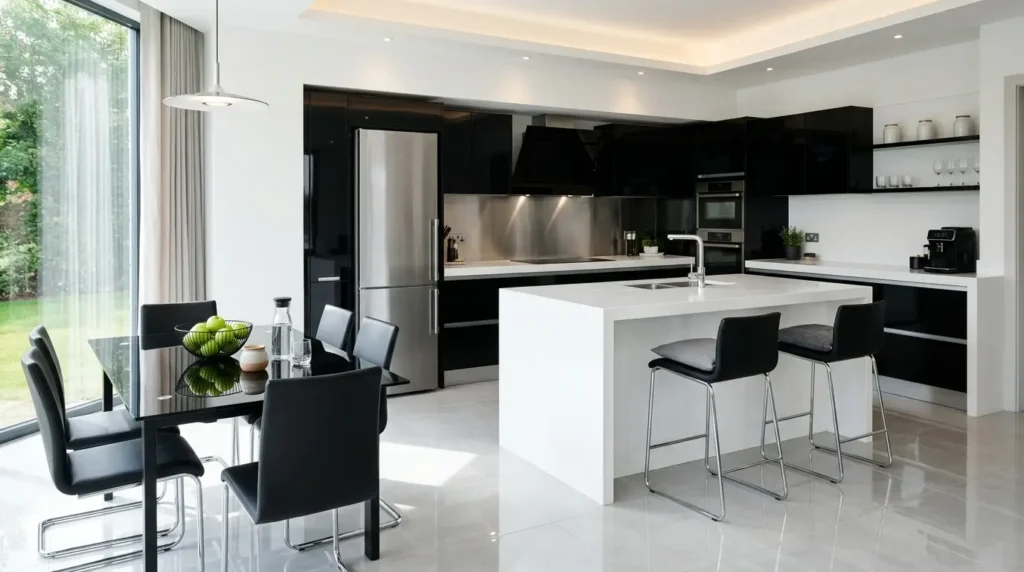 Совершенство в дизайне интерьеров 2026: Искусство роскоши в открытой планировке (советы, идеи, фотографии)