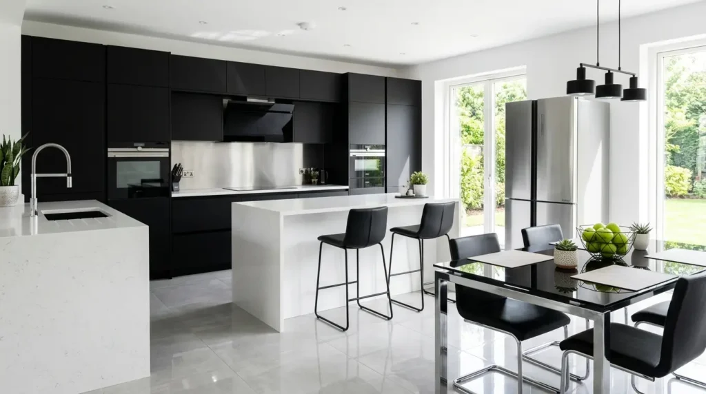 Совершенство в дизайне интерьеров 2026: Искусство роскоши в открытой планировке (советы, идеи, фотографии)