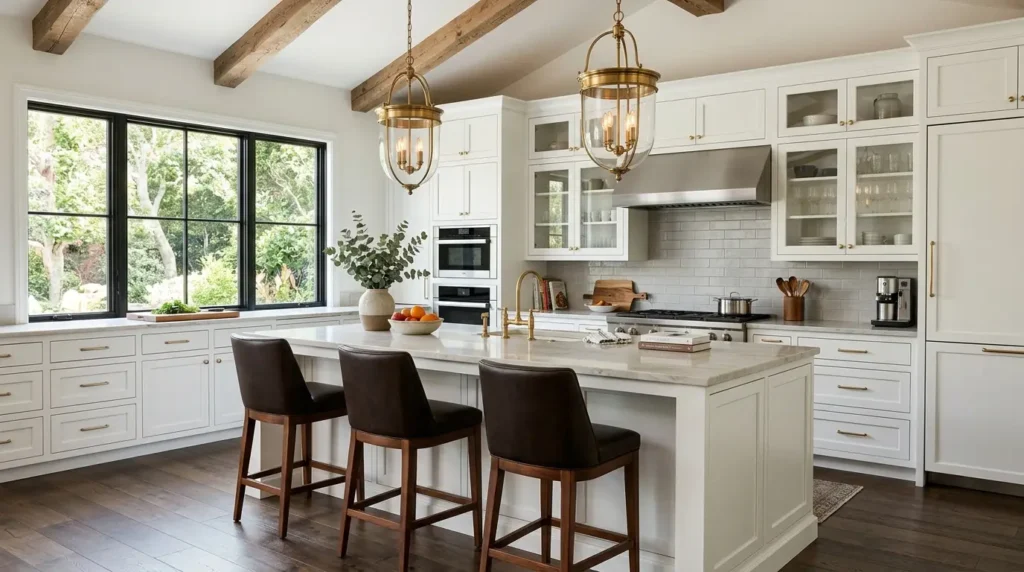 Совершенство в дизайне интерьеров 2026: Искусство роскоши в открытой планировке (советы, идеи, фотографии)