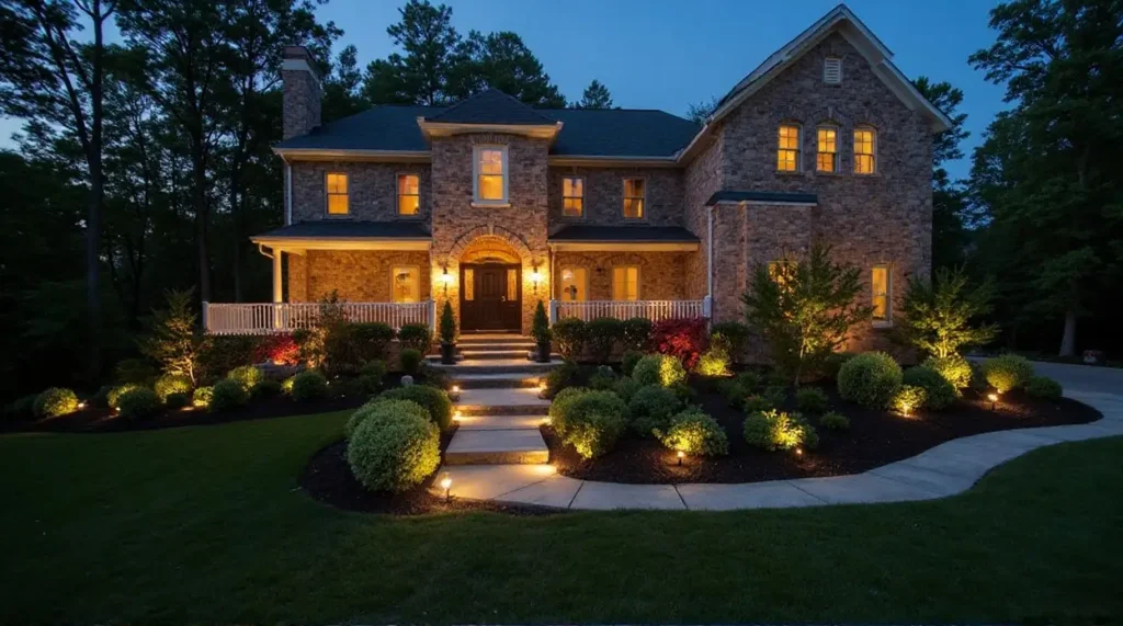 Outdoor Lighting Enhancing Ambiance and Security