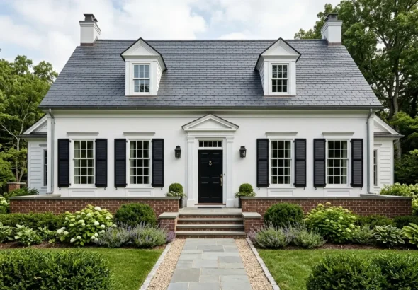 Genius Classic Front Elevation Design Ideas to Make a Small House Look Massive