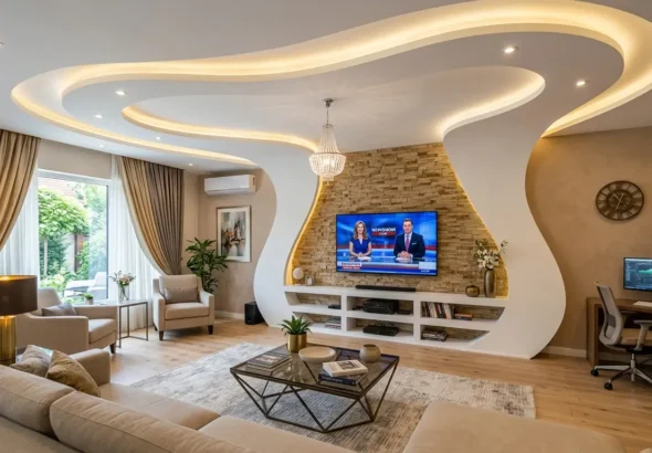 Modern Multi-Functional Living Room Ideas & Designs