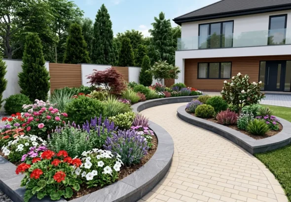 Small Space, Big Impact The Ultimate Guide to Modern Elegant Front Yard Landscaping